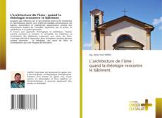L’architecture de l’âme : quand la théologie rencontre le bâtiment的封面