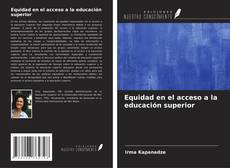 Buchcover von Equidad en el acceso a la educación superior