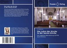 Borítókép a  Die Lehre der Kirche in der leeren Kirche - hoz