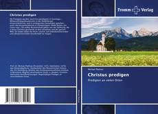 Portada del libro de Christus predigen