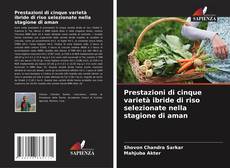 Portada del libro de Prestazioni di cinque varietà ibride di riso selezionate nella stagione di aman