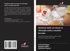 Portada del libro de Gestione delle vie aeree in chirurgia orale e maxillo-facciale