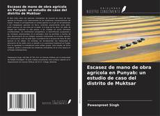 Buchcover von Escasez de mano de obra agrícola en Punyab: un estudio de caso del distrito de Muktsar