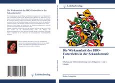 Buchcover von Die Wirksamkeit des BBO-Unterrichts in der Sekundarstufe I
