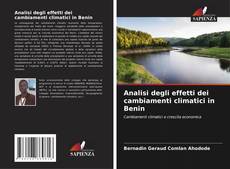 Couverture de Analisi degli effetti dei cambiamenti climatici in Benin