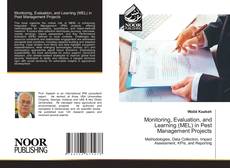 Monitoring, Evaluation, and Learning (MEL) in Pest Management Projects kitap kapağı