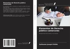 Buchcover von Elementos de Derecho público camerunés