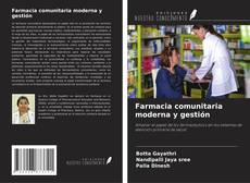 Buchcover von Farmacia comunitaria moderna y gestión
