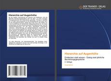Portada del libro de Hierarchie auf Augenhöhe