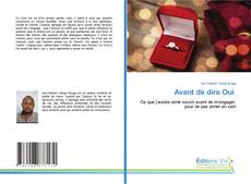 Portada del libro de Avant de dire Oui
