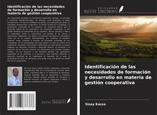 Copertina di Identificación de las necesidades de formación y desarrollo en materia de gestión cooperativa