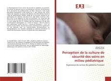 Copertina di Perception de la culture de sécurité des soins en milieu pédiatrique