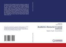 Capa do livro de Academic discourse in social sciences 