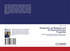 Buchcover von Production of Biodiesel and Its Physicochemical Properties