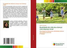 Capa do livro de Qualidade de vida da criança com doença renal 