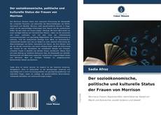 Bookcover of Der sozioökonomische, politische und kulturelle Status der Frauen von Morrison