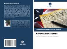 Bookcover of Konstitutionalismus