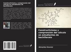 Copertina di Constructivismo y comprensión del cálculo en estudiantes de bachillerato