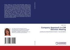 Capa do livro de Company Approach in CSR Decision Making 