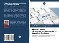 Capa do livro de Entwurf eines Sicherheitsrahmens für E-Learning-Systeme 