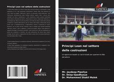 Principi Lean nel settore delle costruzioni kitap kapağı