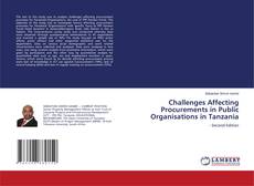 Capa do livro de Challenges Affecting Procurements in Public Organisations in Tanzania 