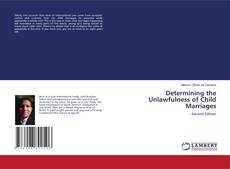 Buchcover von Determining the Unlawfulness of Child Marriages