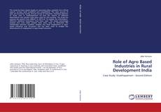 Buchcover von Role of Agro Based Industries in Rural Development India