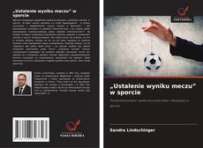 Capa do livro de „Ustalenie wyniku meczu” w sporcie 