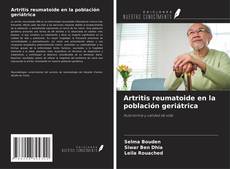 Artritis reumatoide en la población geriátrica的封面