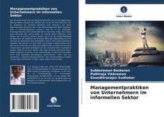 Portada del libro de Managementpraktiken von Unternehmern im informellen Sektor