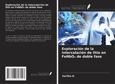 Buchcover von Exploración de la intercalación de litio en FeNbO₄ de doble fase