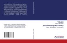 Capa do livro de Biotechnology Dictionary 