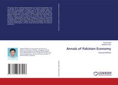 Capa do livro de Annals of Pakistan Economy 