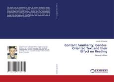 Copertina di Content Familiarity, Gender-Oriented Text and their Effect on Reading