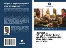 Bookcover of Identität in reflektierenden Texten von Masterstudierenden einer britischen Universität