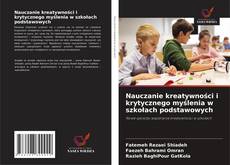 Copertina di Nauczanie kreatywności i krytycznego myślenia w szkołach podstawowych