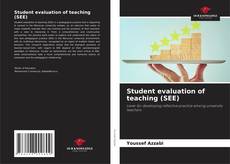Student evaluation of teaching (SEE) kitap kapağı