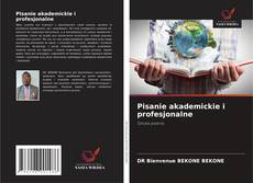 Pisanie akademickie i profesjonalne kitap kapağı