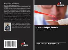 Copertina di Criminologia clinica