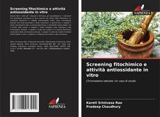 Screening fitochimico e attività antiossidante in vitro kitap kapağı