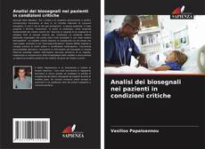 Capa do livro de Analisi dei biosegnali nei pazienti in condizioni critiche 