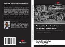Copertina di Urban road deterioration and sustainable development