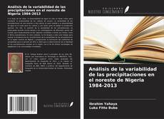 Buchcover von Análisis de la variabilidad de las precipitaciones en el noreste de Nigeria 1984-2013