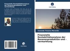 Finanzielle Rentabilitätsanalyse der Bananenproduktion und -vermarktung的封面