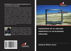 Couverture de Valutazione di un mercato elettronico in un'economia informale