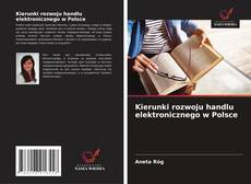 Buchcover von Kierunki rozwoju handlu elektronicznego w Polsce