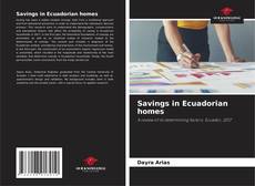 Copertina di Savings in Ecuadorian homes