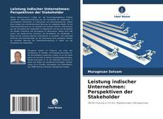 Обложка Leistung indischer Unternehmen: Perspektiven der Stakeholder