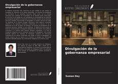 Capa do livro de Divulgación de la gobernanza empresarial 